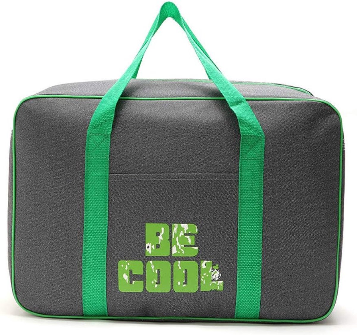 picnic bag for picnics, warm, outdoor picnic protection, cooler bag made of aluminum foil, bag for ice, red, green - ShopVlot