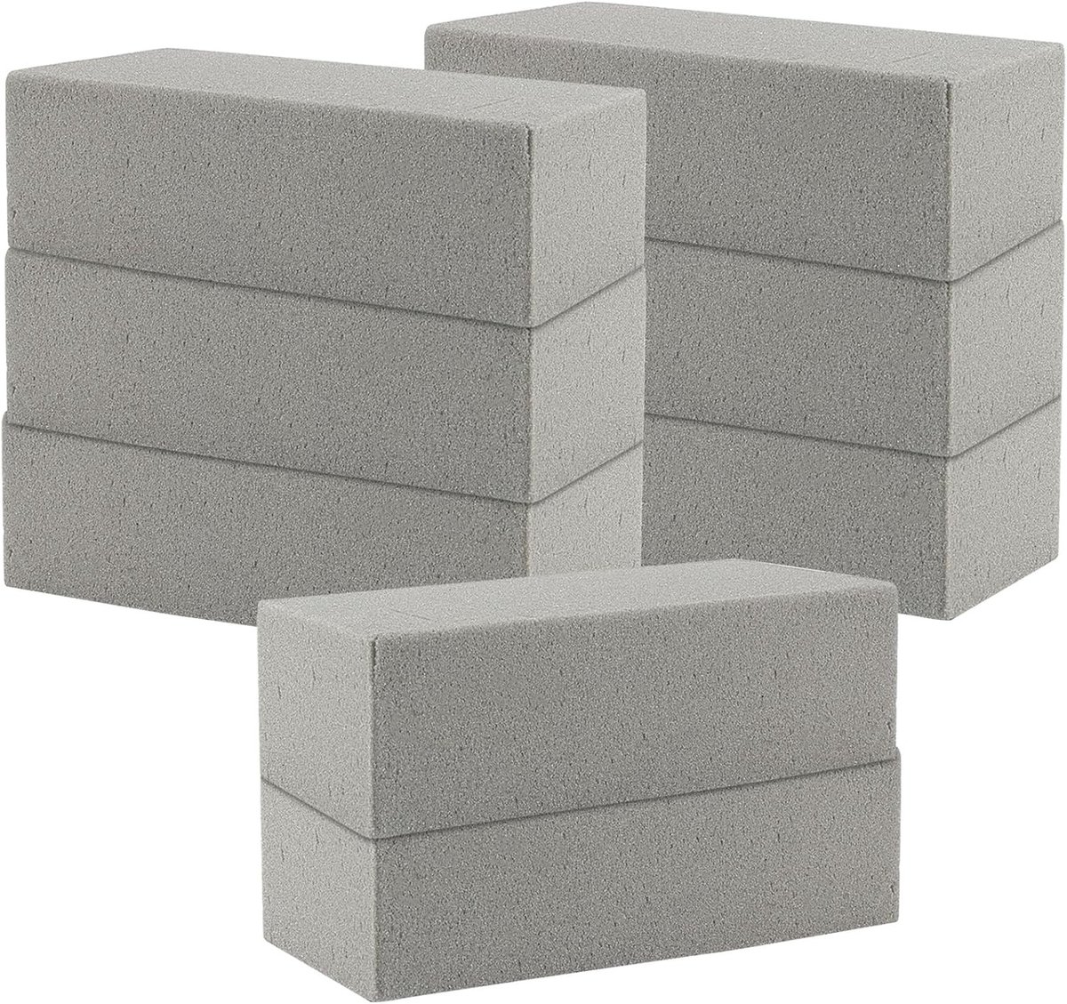 Insteekschuim - Grijs - 23 x 11 x 7 cm - Bloemstekermassa voor Bloemstukken - Voor Bloemenontwerpers en Hobbyisten