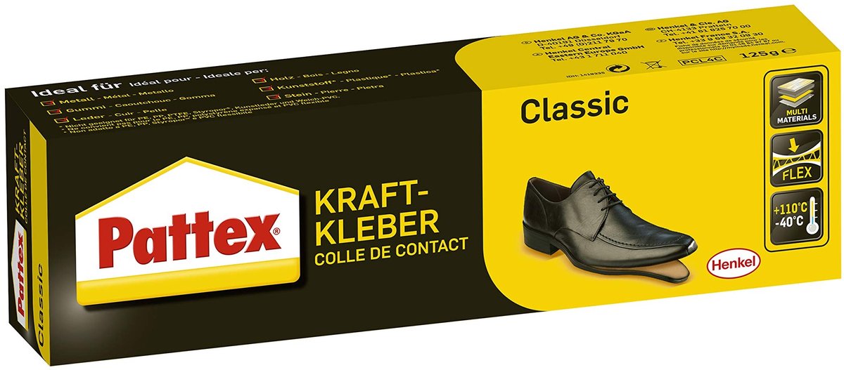 Solidchoice - Krachtige Contactlijm voor Diverse Oppervlakken 125 g