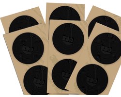 NFC-stickers - NFC-stickers - on-metal - NTAG215 stickers - 504 byte-geheugen - compatibel met iPhone snelcommando's - iOS-app - Homekit - Android smartphone-apps - 30 stuks