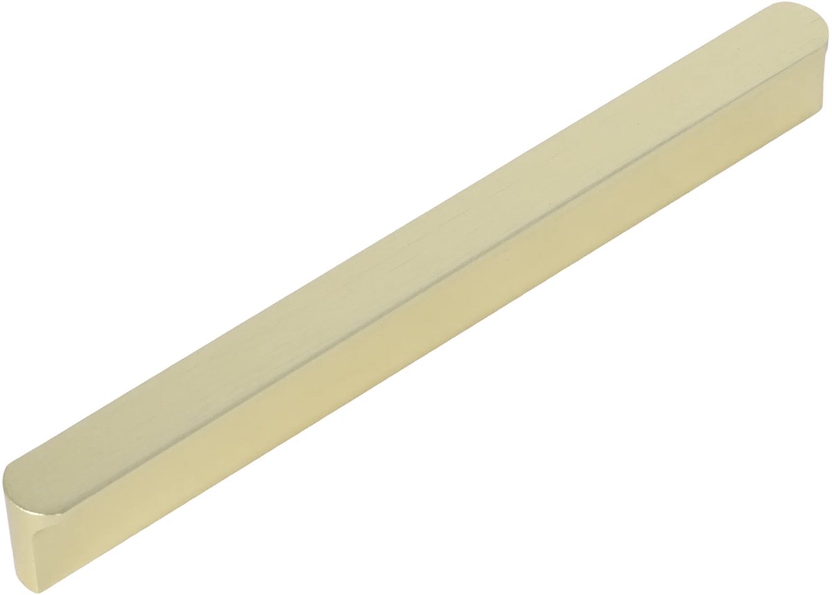 Meubelgreep Louisa mat goud 138mm - Boorafstand 128mm