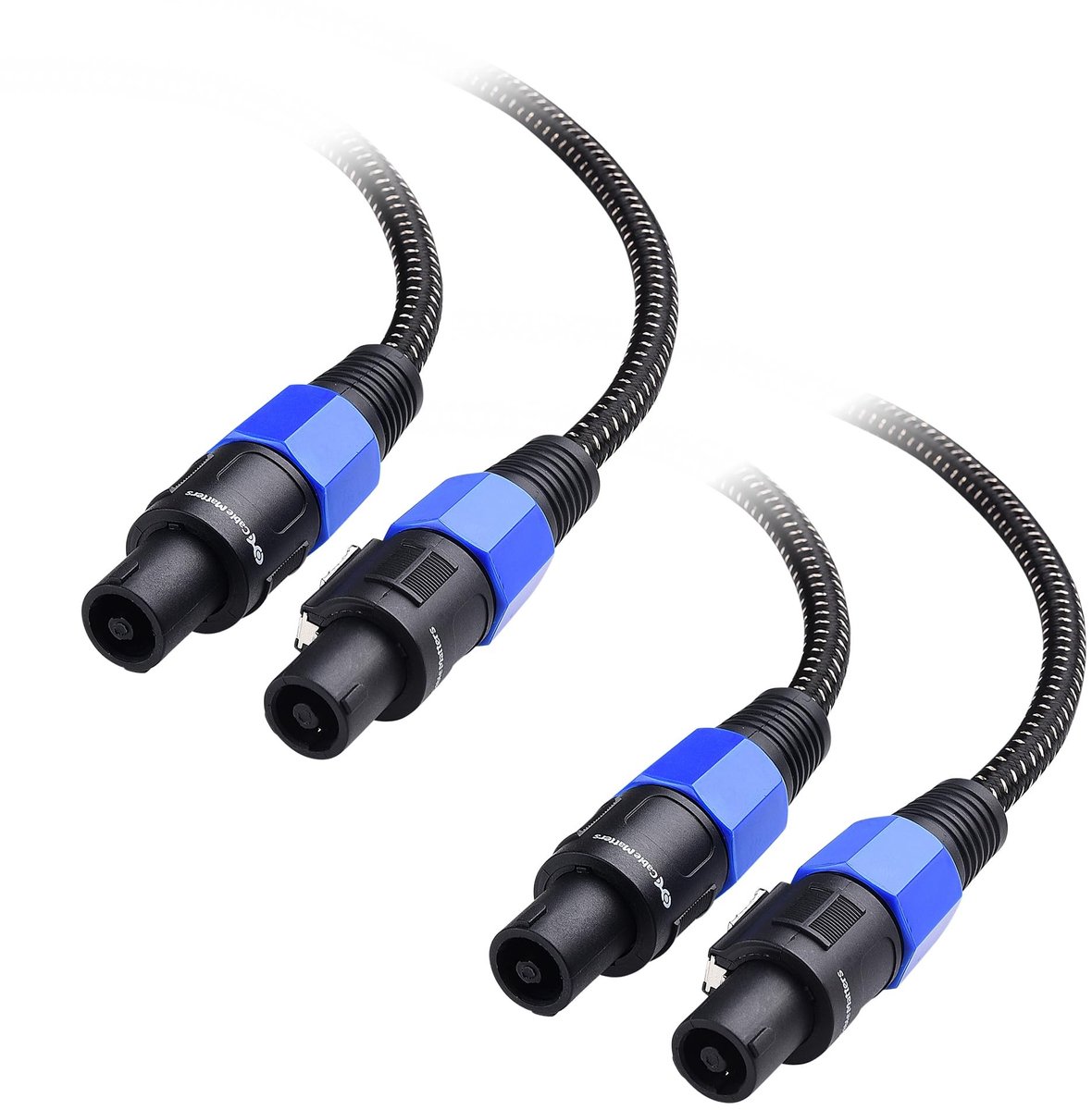 Solidchoice - 2-Pack 2-Aderige NL4FC Patchkabel, 3 Voet