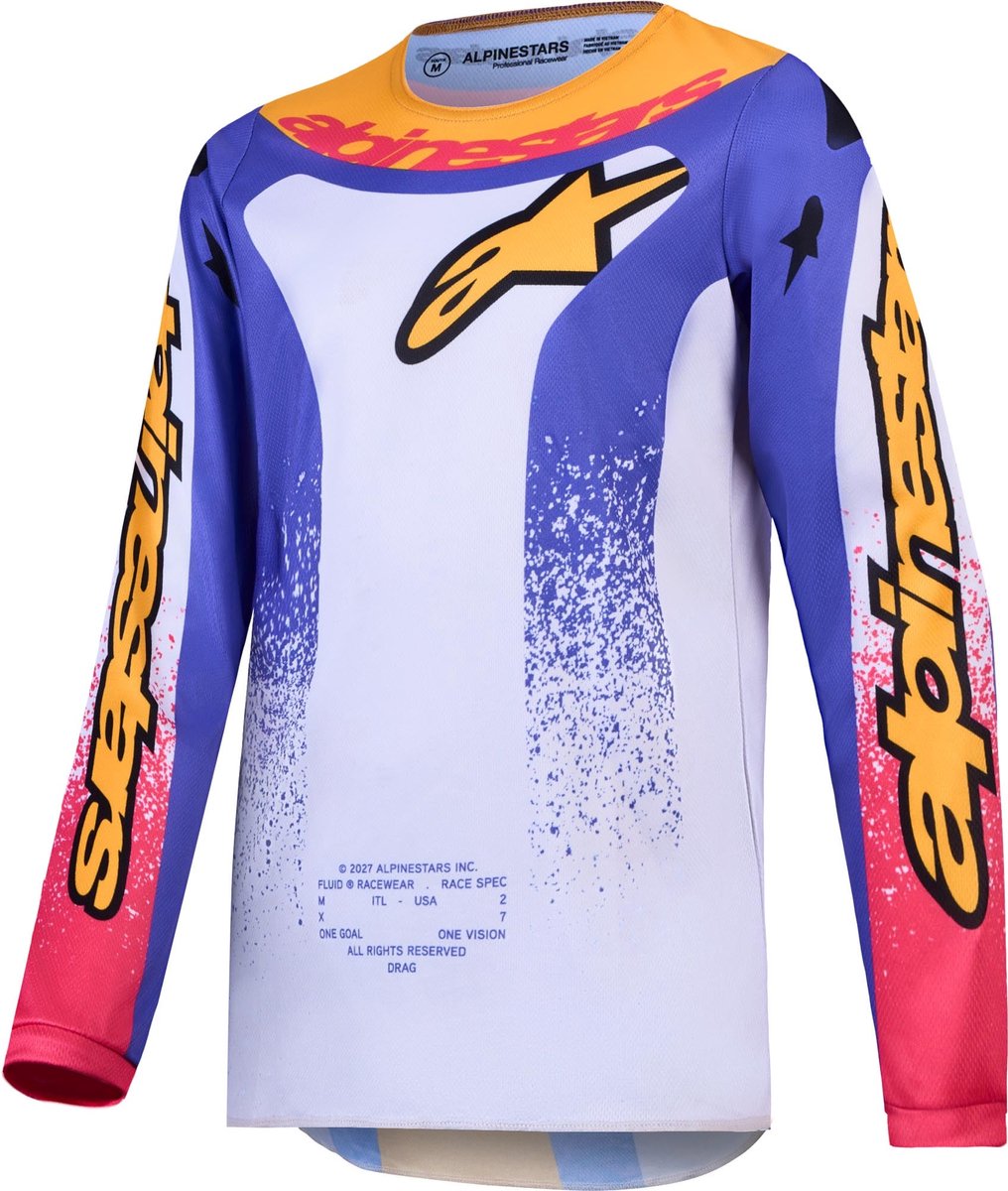 Alpinestars Fluid Drag Jeugd motocrosstrui -