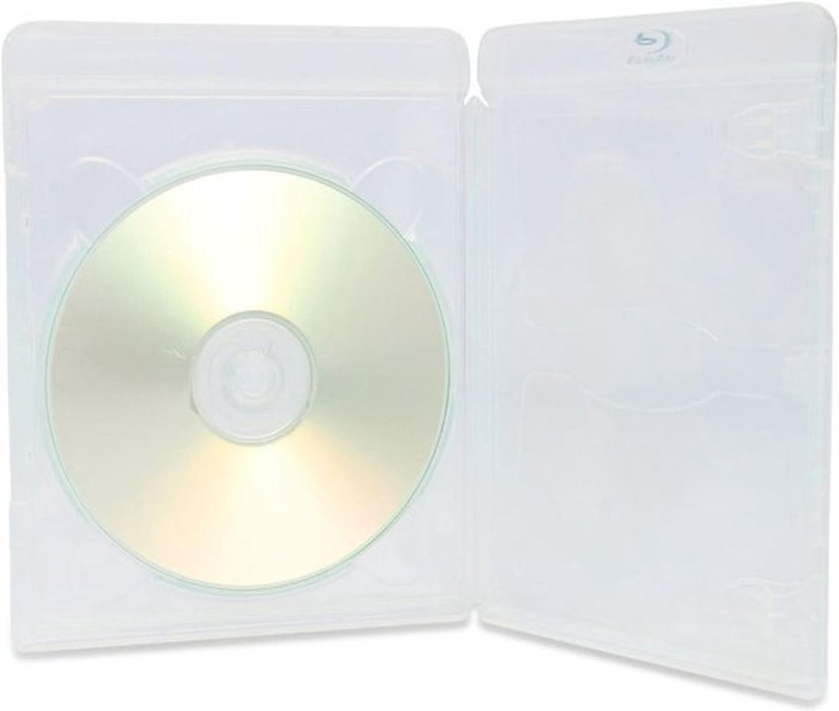 Blu-ray-hoesjes - Opberghoesjes - Eco-vriendelijk - Transparant - Beschermhoes - 3D - Clear - 1-disc - Verpakking - Geschikt voor Blu-ray Discs - Transparant model - 50 x Vortex Eco-Lite Single 3D Clear 1-disc Blu-ray-hoesjes in Verpakking.