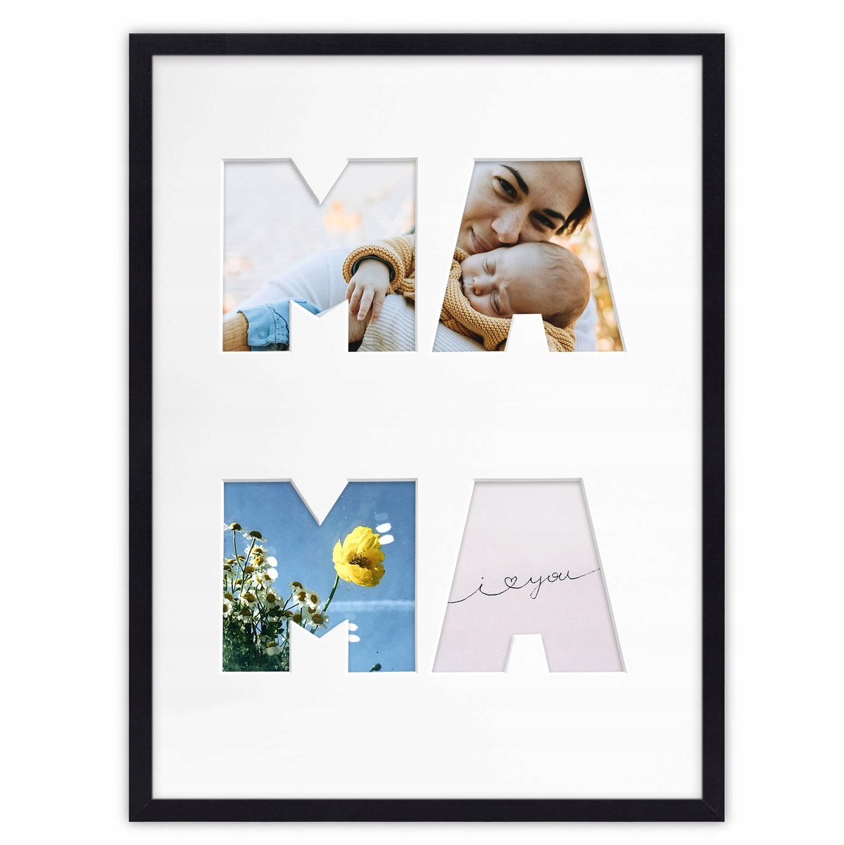 Houten Fotolijst 30x40cm - Perfect Cadeau voor Moederdag