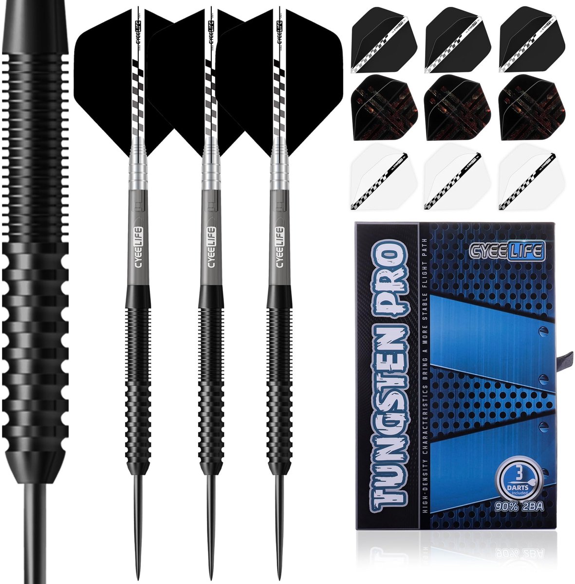 Solidchoice - Professionele Tungsten Darts Set van 23 Gram