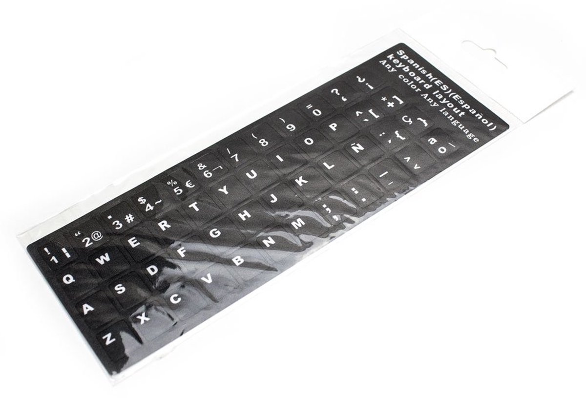 Solidchoice - Zelfklevende Toetsen voor Toetsbord, 48 Stuks