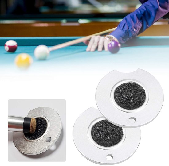 Solidchoice - Pool Cue Tip Shaper met Ronde Metaal Schuuroppervlakte — afbeelding 2