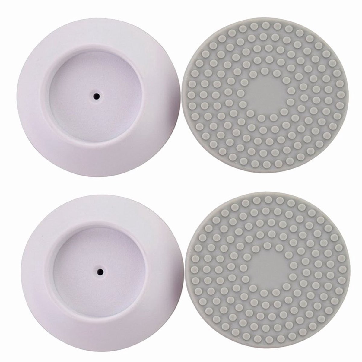 Solidchoice - Veiligheidsmuurbescherming Set van 4 voor Babydeuren en Traphekken