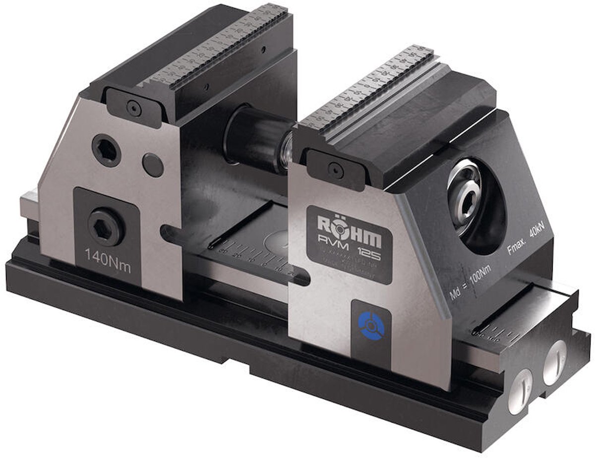 Röhm Niederzugspanplaten SNF, maat 2, plaatbreedte 113, met bladveer - 077104