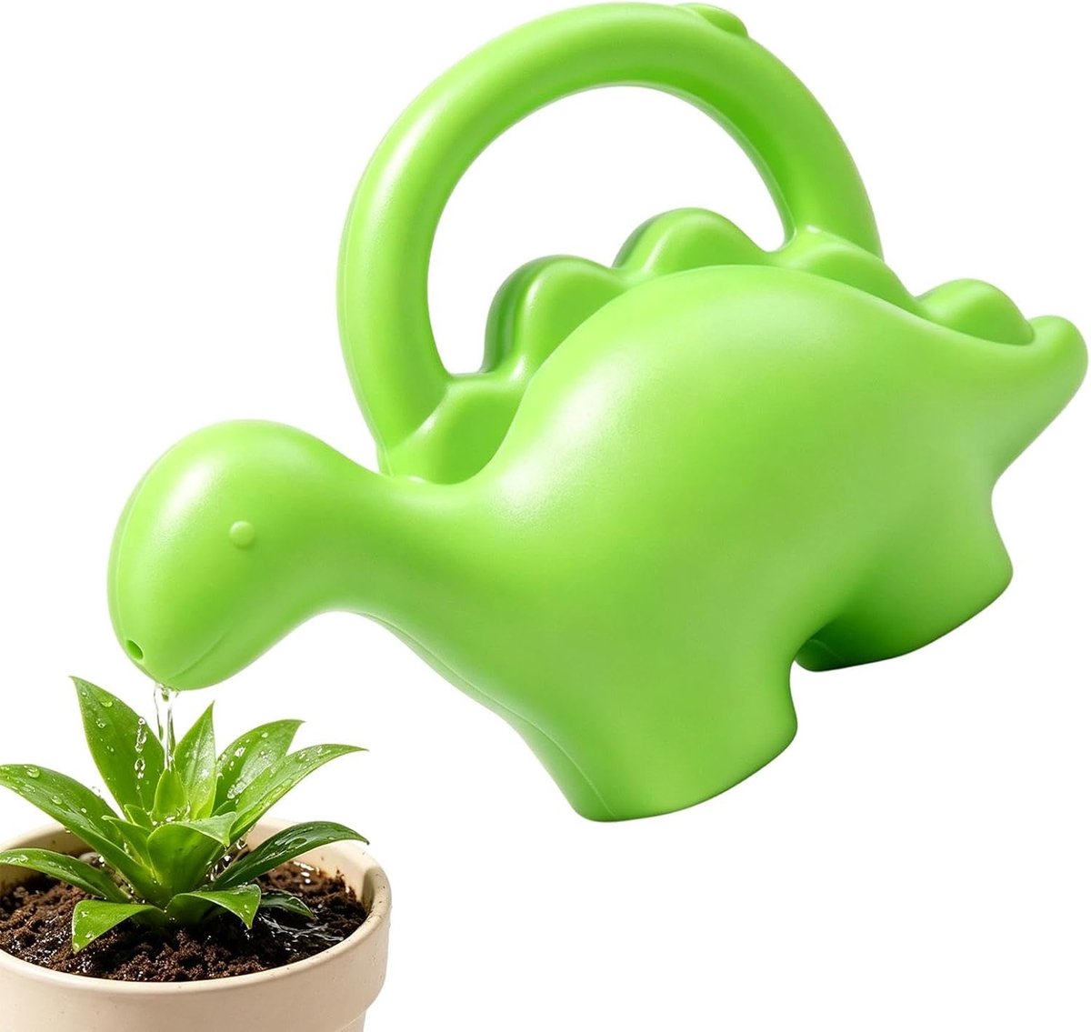 1,5L Dinosaurusvormige Tuinkieter | Planten Watergever Geschikt Voor Kinderen, Binnen, Erf, Buitenshuis, Gazon, Bloemen, Terrasje, Huis, Balkon En Groenten