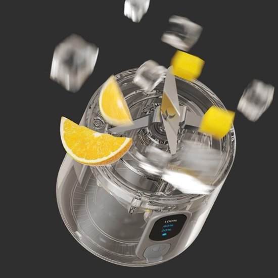 Krachtige Blender - Keukenmixer - Smoothies Maken - Automatische Spoelfunctie - 730 Gram - Zwart — afbeelding 3