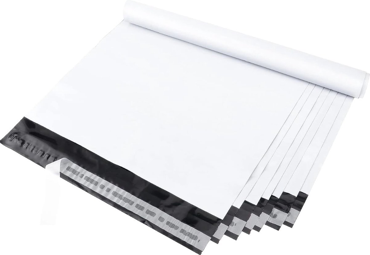 Plastic verzendzakken B3 - 35 x 50 cm - Opaak - Ideaal voor verzending - SnelShoppen