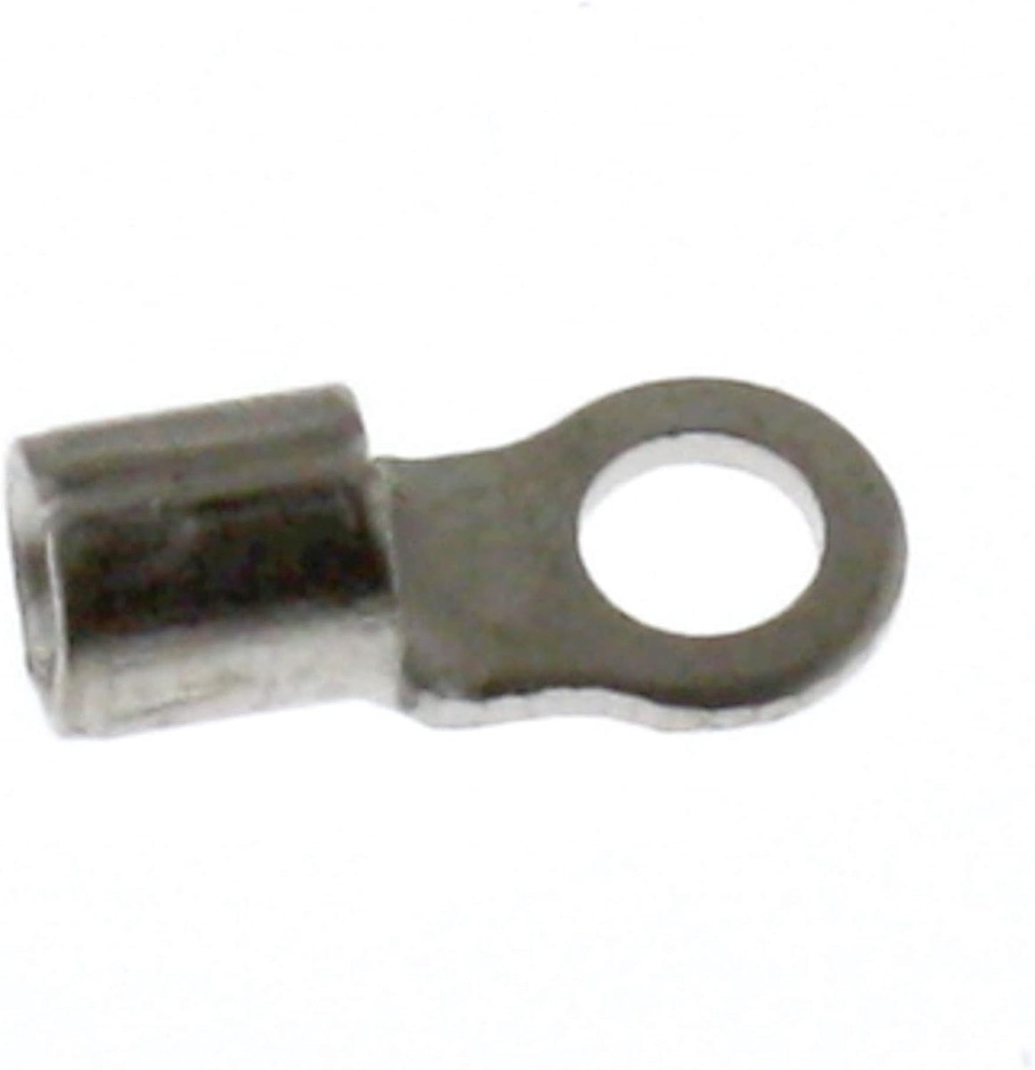 14040, 4,0-6,0mm2, M4, 25 stuks ringkabelschoenen, zilver