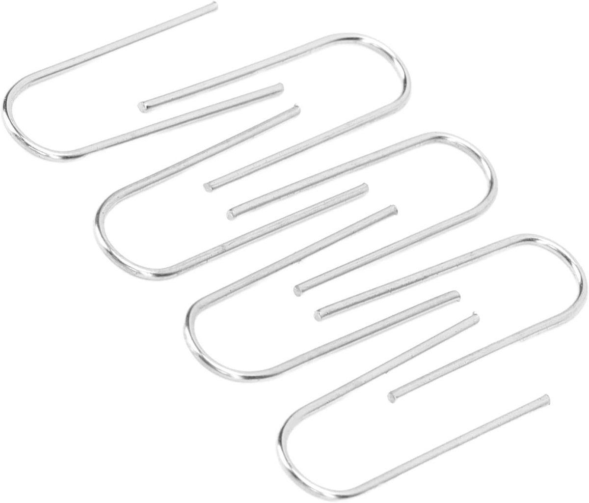 100 STKS U Hanger Haken Hoge Temperatuur Nichrome Ringetjes voor Keramische Ornament Sieraden Ketting Maken