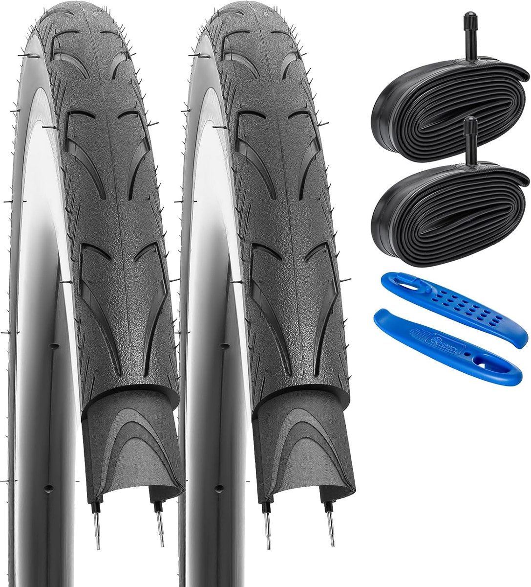 Banden (ETRTO 40-559) 60TPI Nylon Anti-Puncture Protection and 26-inch Binnenband Compatible with 26-inch Mountain Fietsbanden 26x1.50