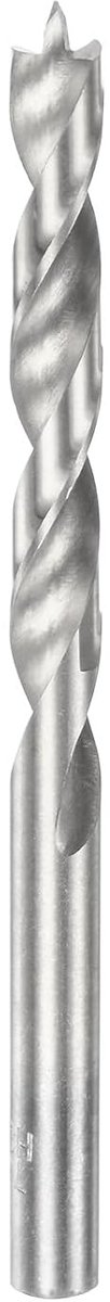 Brad-puntboor, 7,5 mm diameter, met rechte schacht, metrische boor, spiraal voor houtbewerking, kunststof, rubber