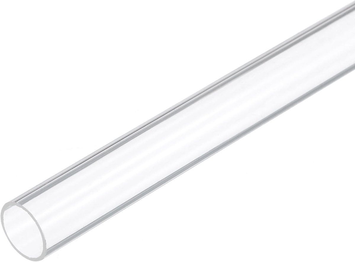 Plastic stijve buis 13 mm x 15 mm (1/2 "x 0,6 inch) acryl buis ronde polycarbonaat buis, [voor sanitair, hydrauliek, aquarium, doe-het-zelf]