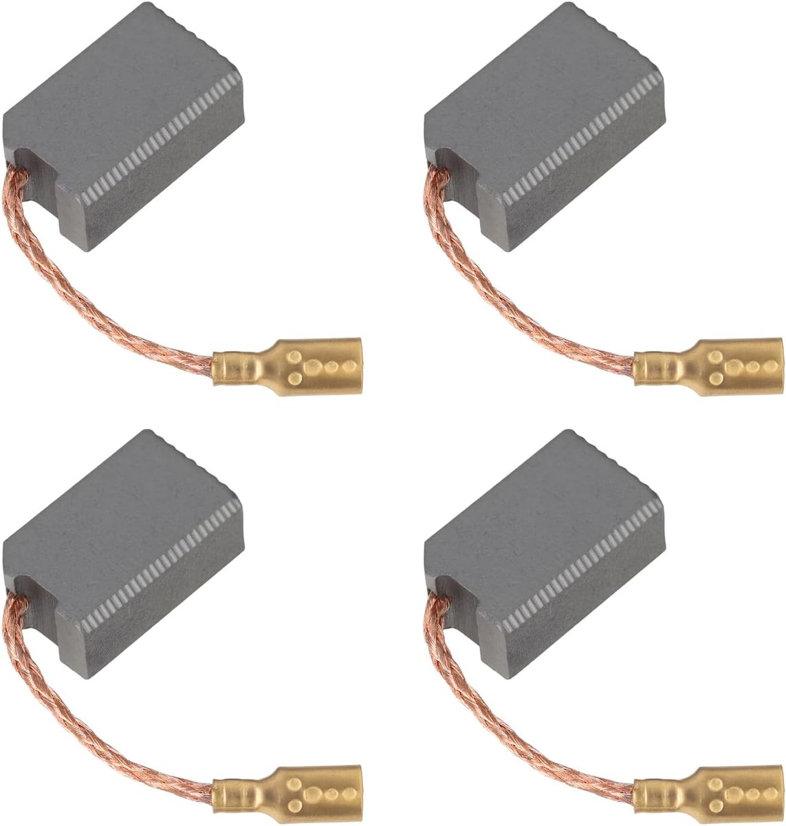 Carbon borstels 15x10x6mm - vervangend voor DeWalt DW458 DW814 DW824 DW827 - duurzaam materiaal - lange levensduur - ShopVlot