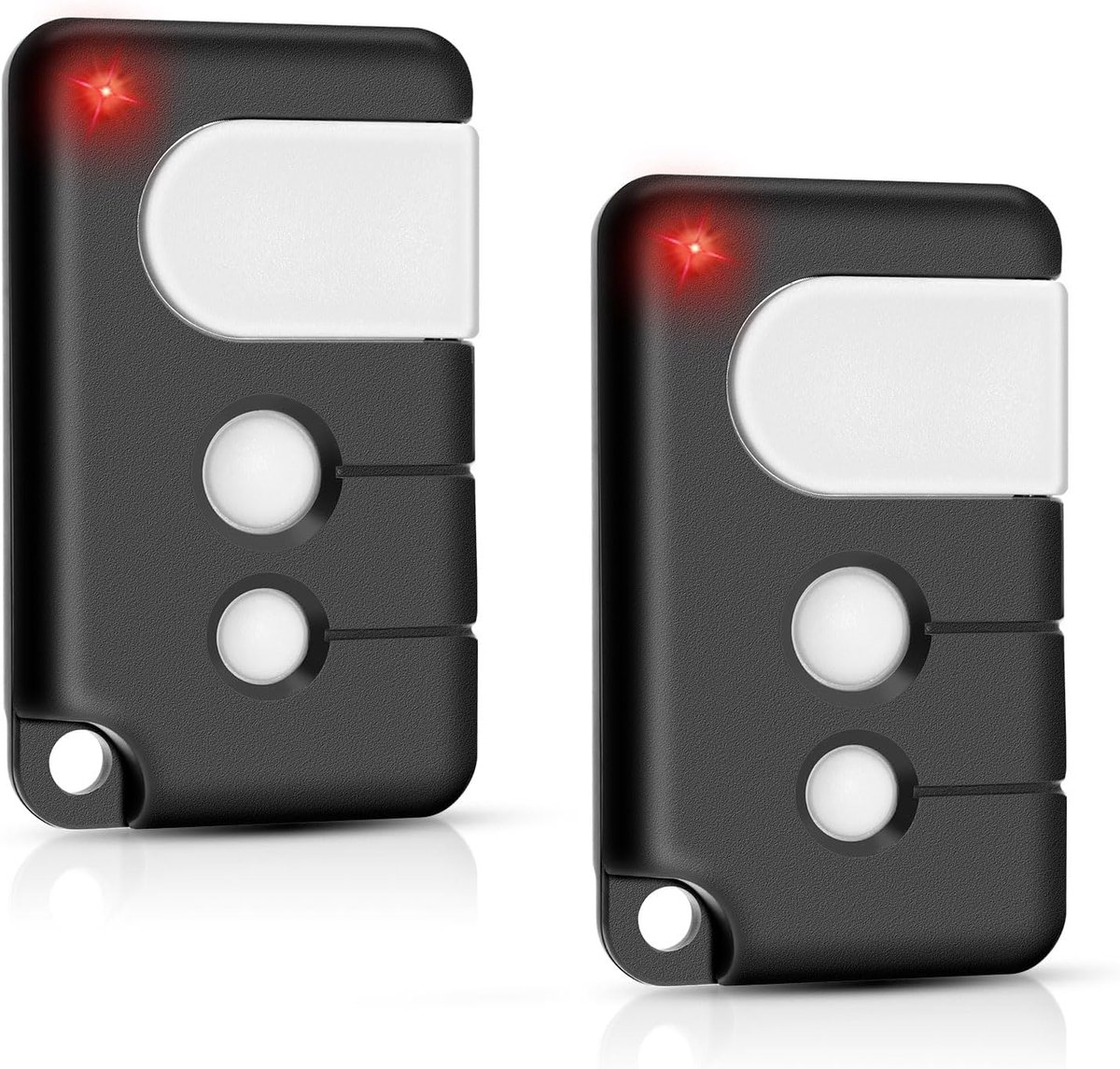 Afstandsbediening garage toegang - 2 stuks 433.92MHz - Rolling code - Perfecte vervangingsoptie - ShopVlot