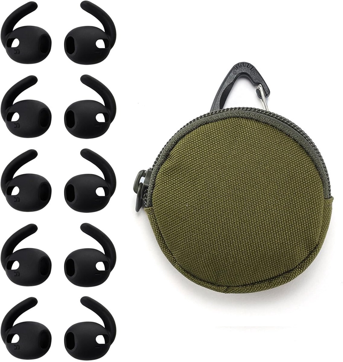 Vervangende Oorklemmen voor Galaxy Buds 3 - Silicone - Antislip en Vlekvrij - Ideaal voor Sport - ShopVlot
