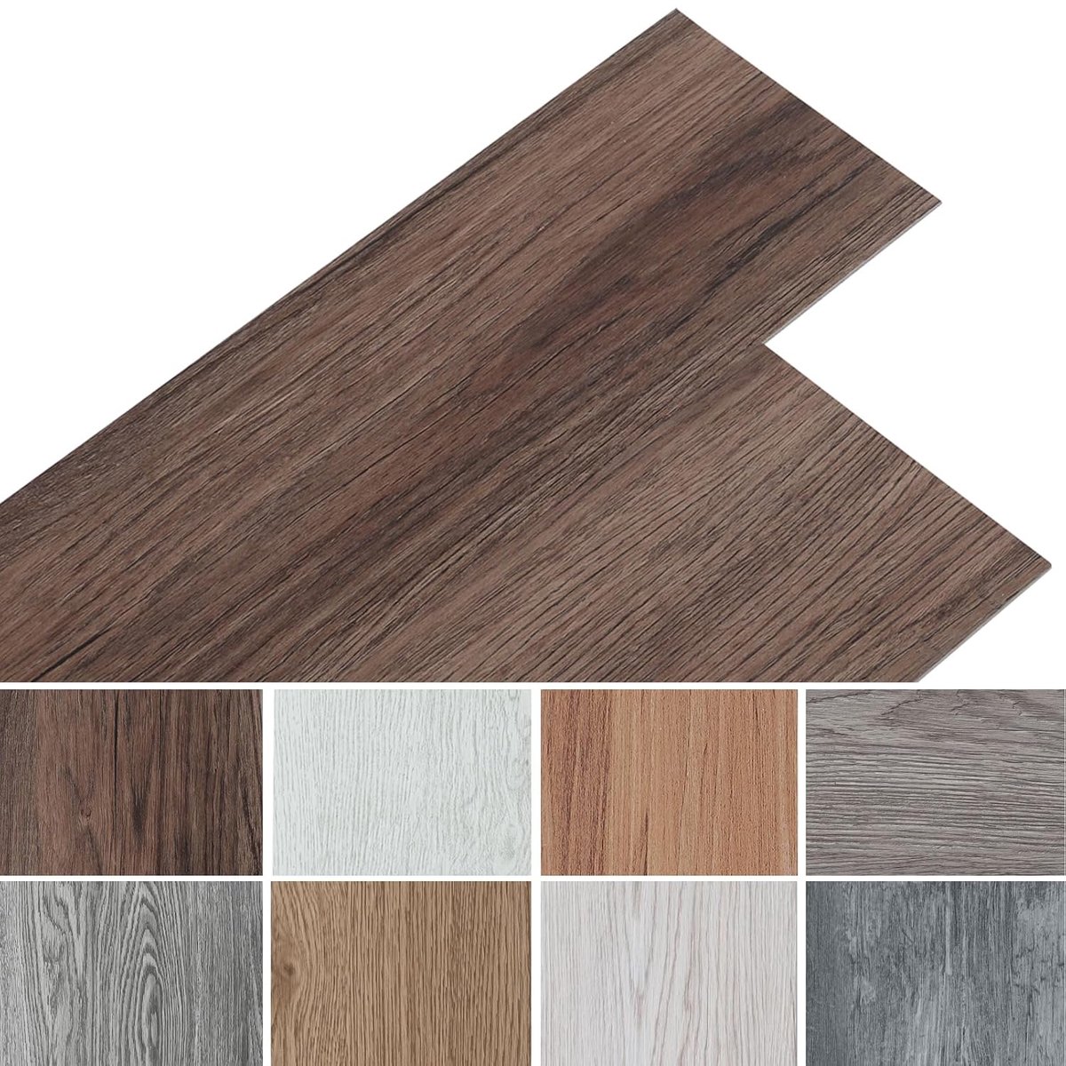 PVC vloerbehang 36 stuks - zelfklevend vinyl - waterdicht - eenvoudig te installeren voor elke ruimte - ShopVlot