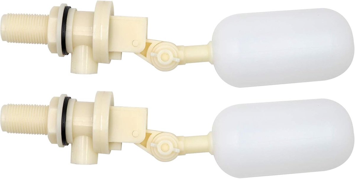 Floatklep 2pcs - RVS - Automatisch waterniveau - Altijd schoon water voor dieren - ShopVlot