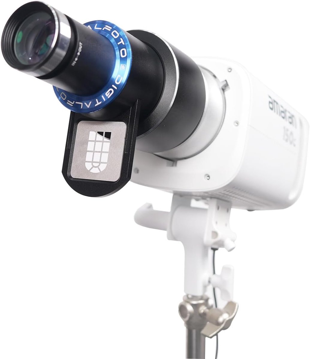 Snoot projector - Bowens-mount - 39 gobos - Creatieve effecten voor portretfotografie - ShopVlot