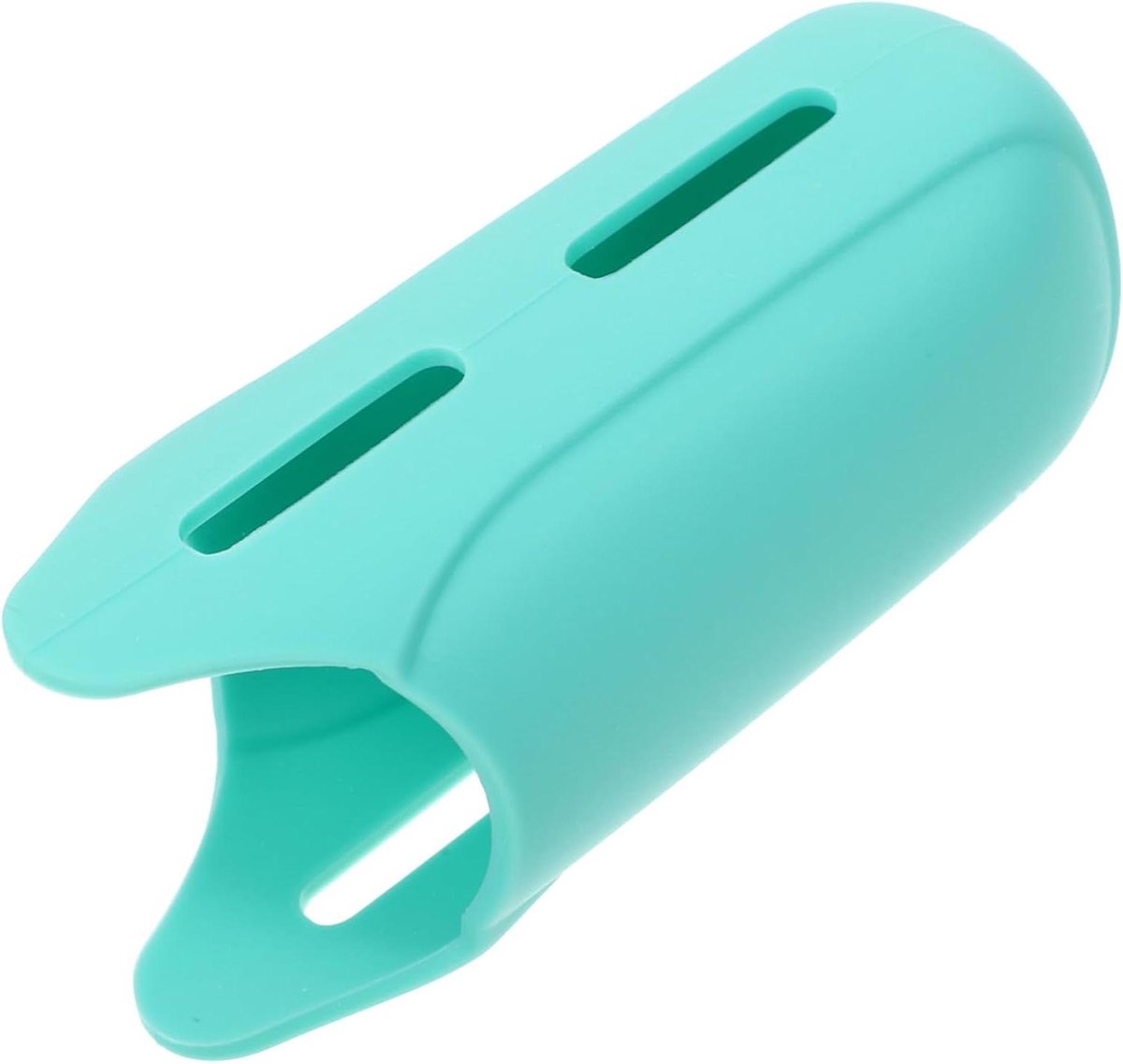 Haarstrijkijzer Hoes - Krultang Beschermer - Haar Stylen - Hittebestendig Siliconen - 9 x 4 x 4 cm - Lichtgroen