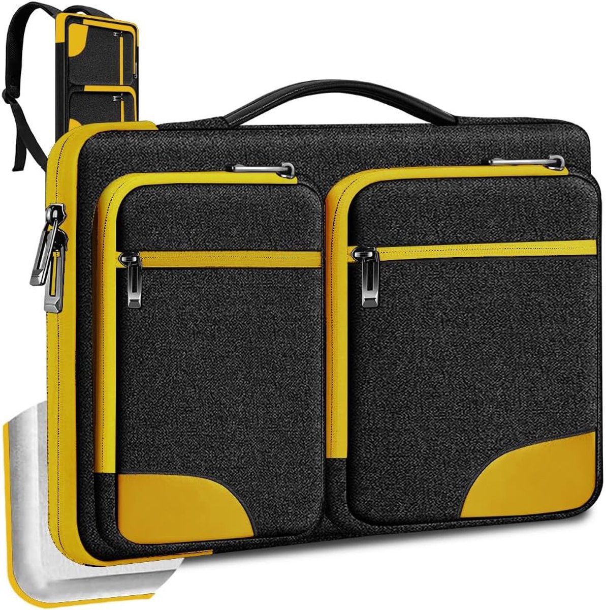 Laptop Sleeve 15 15.6 16 17 inch - Slim Handbag - Bescherming voor Notebooks - Ideaal voor onderweg - SnelShoppen
