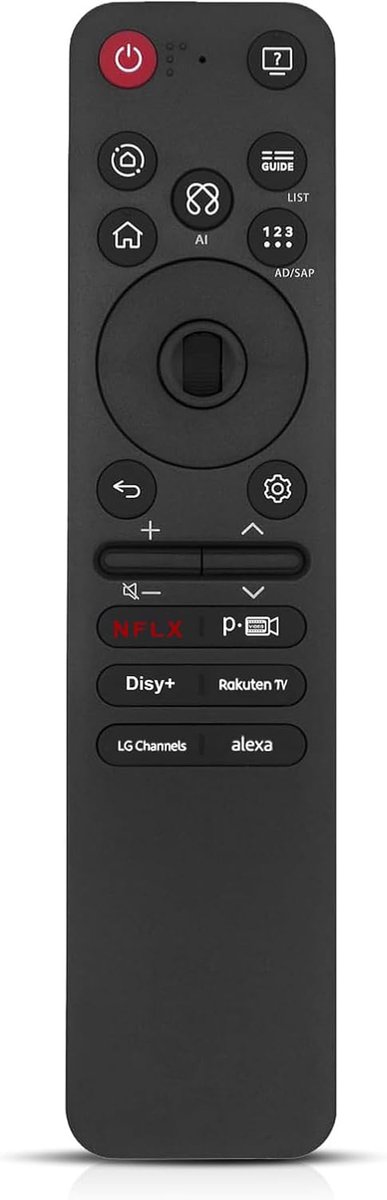 Vervangende afstandsbediening voor LG TV - Universeel compatibel - MR25GA - Eenvoudige installatie - ShopVlot