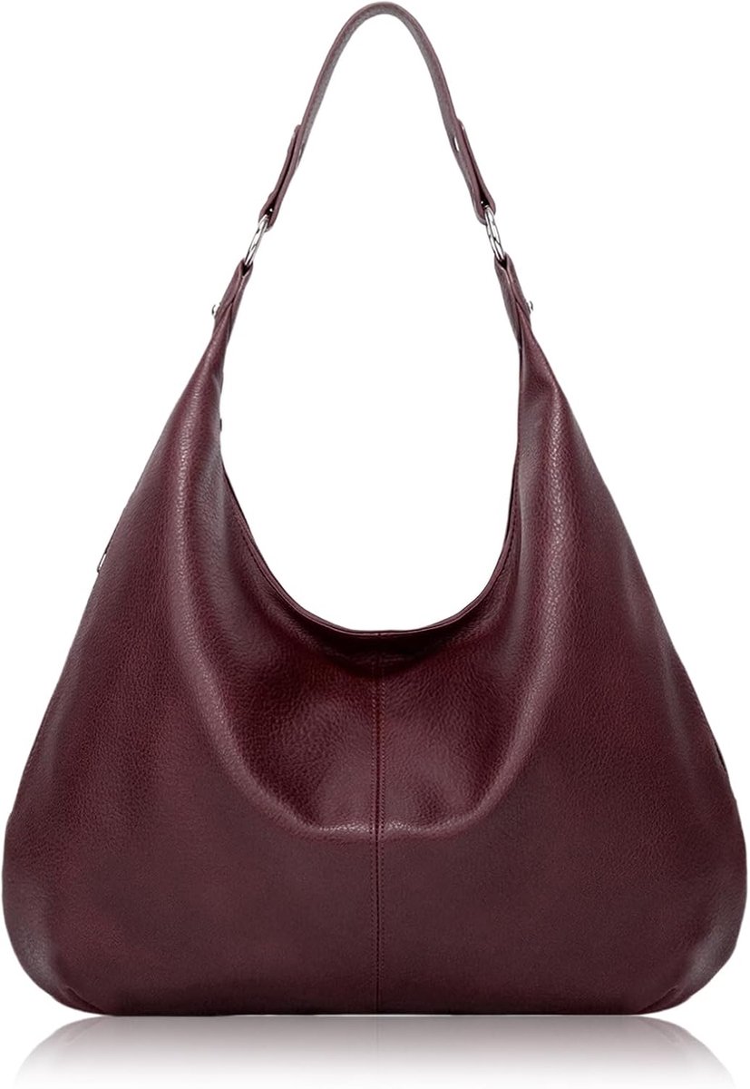 Schoudertas Dames Groot - Vintage PU Leer - Retro Elegant - Perfect voor Werk en Reis - SnelShoppen