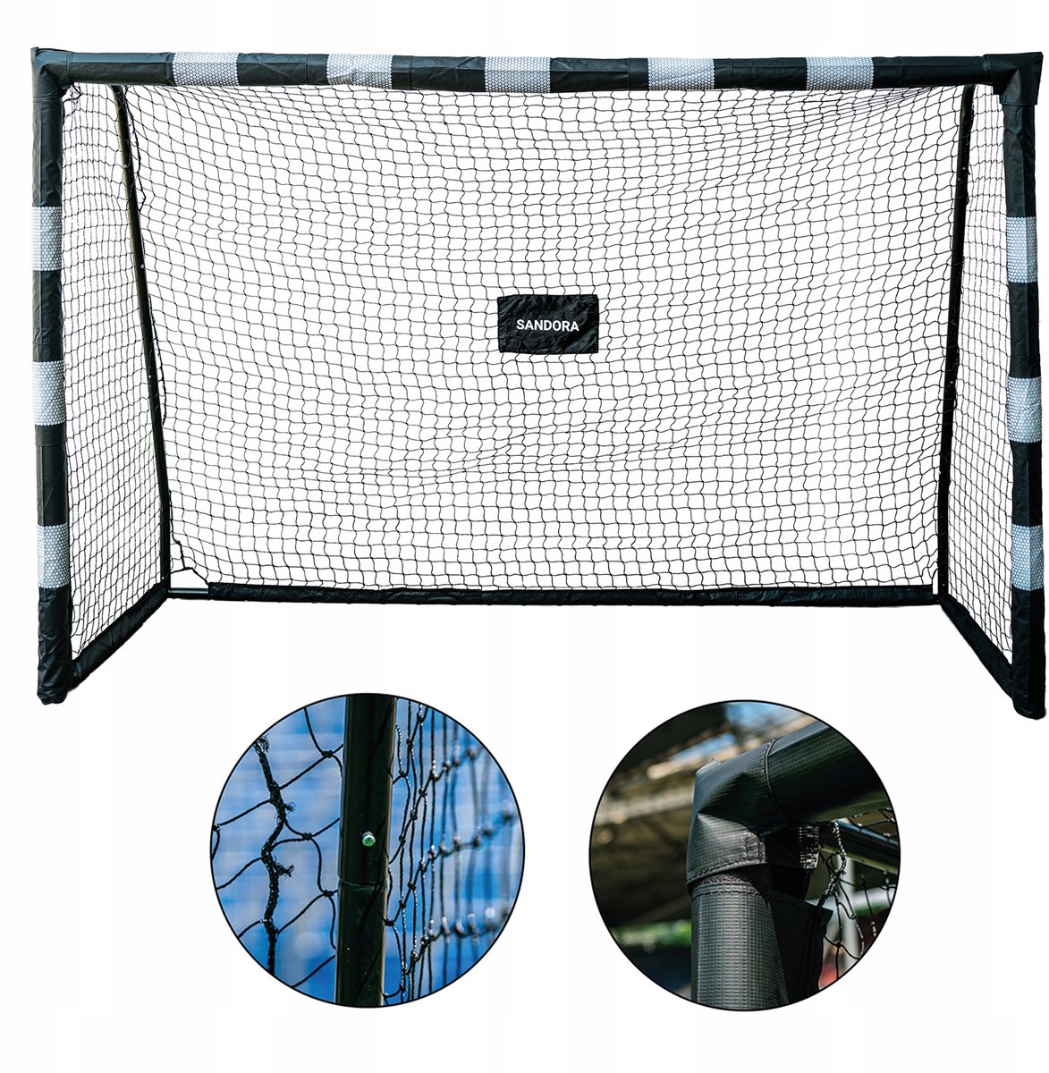 Sandora Hattrick L Voetbaldoel 240x160 cm met Net
