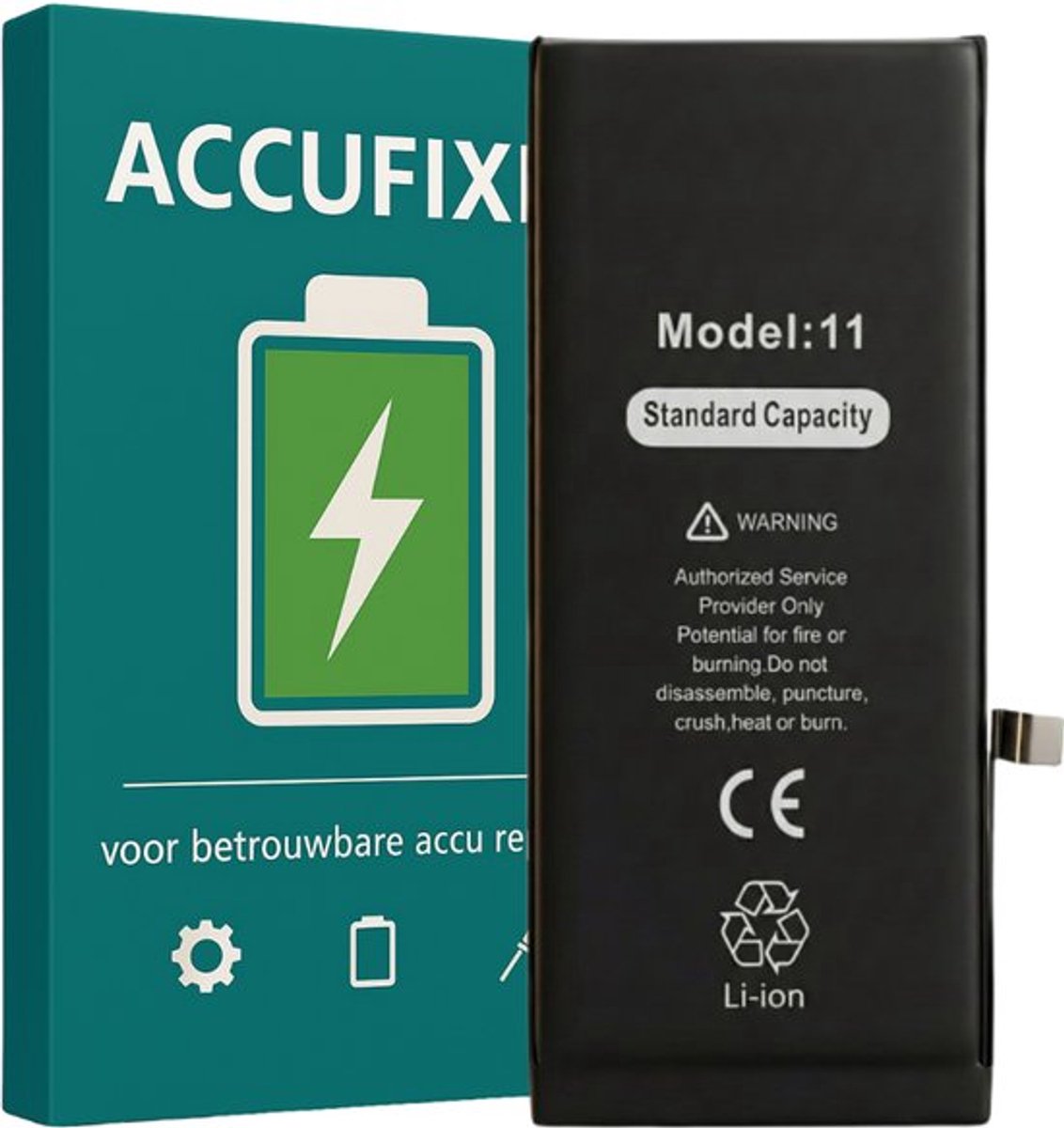 iPhone 11 Batterij - voor Reparatie - A+ Kwaliteit - met Batterijsticker