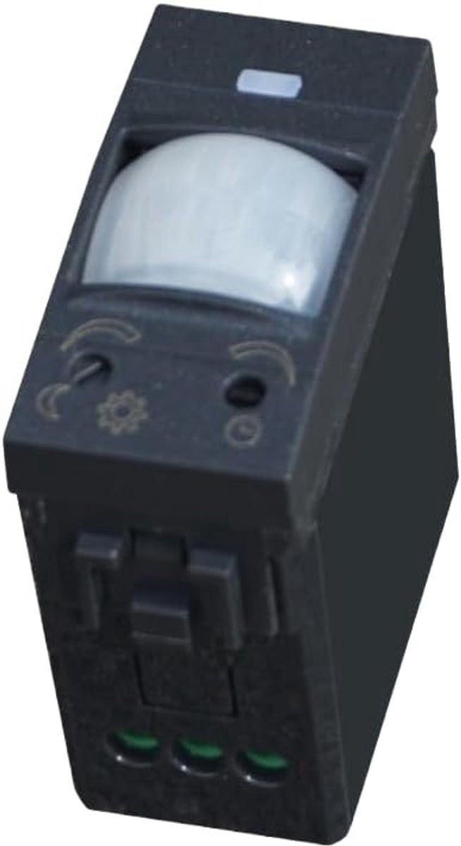 bewegingssensor 1 module - zwart - tijd-/LUX-instelling - ideaal voor Arké serie - ShopVlot