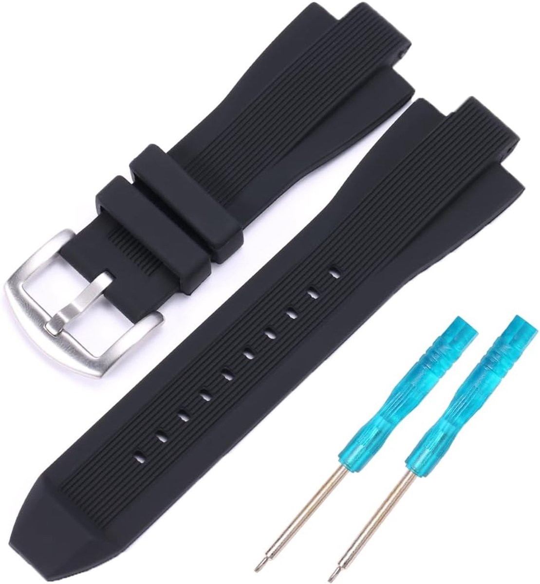Horlogeband vervangend rubber 13 x 29 mm - silicone - geschikt voor Michael Kors - comfortabel dragen - ShopVlot