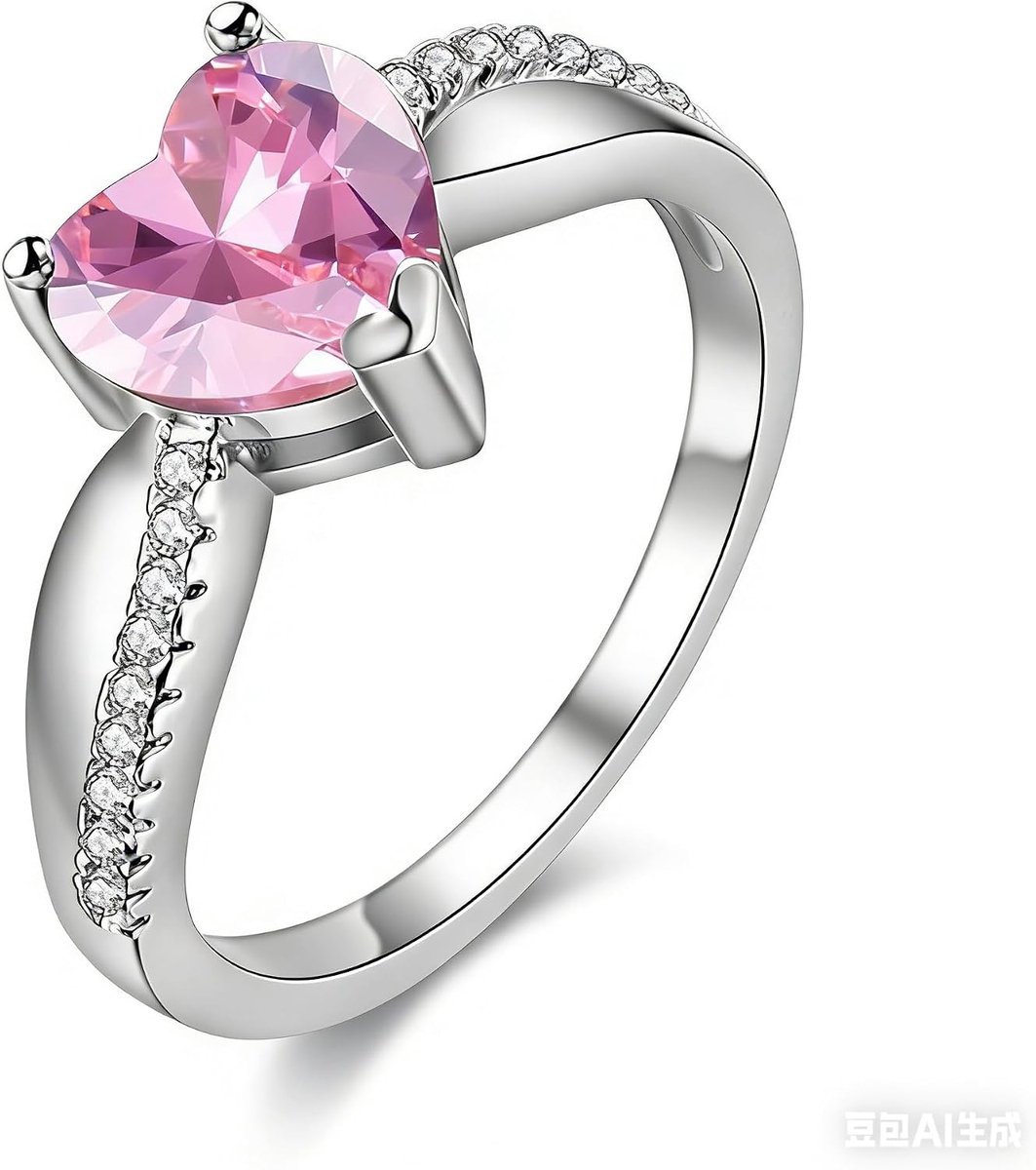 Y3051 Koningin Kroon Holle Halo Crystal Ring voor bruiloft verjaardag