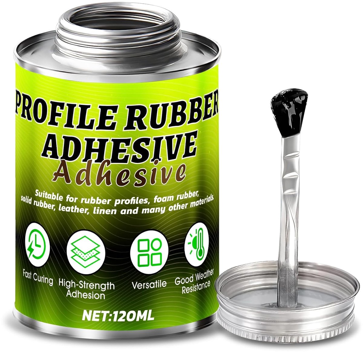 Contactlijm 120 ml - sterke hechting - temperatuur- en vochtbestendig - ideaal voor herstel - ShopVlot