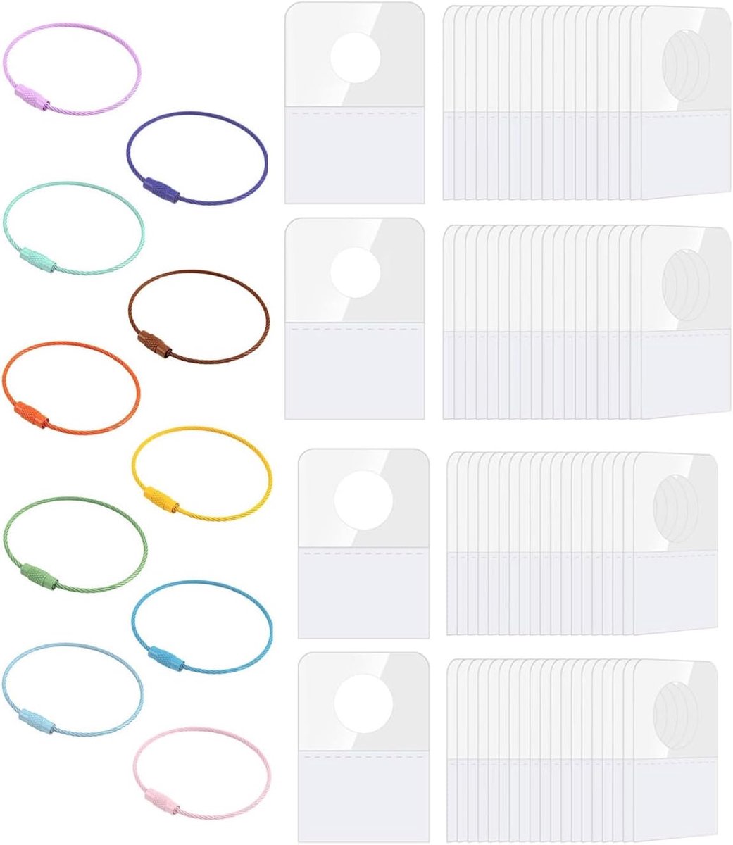 Kaartenhouder voor Yoto Kaarten - 100 Stuks - Inclusief Reistas - Perfect voor Kinderen - SnelShoppen