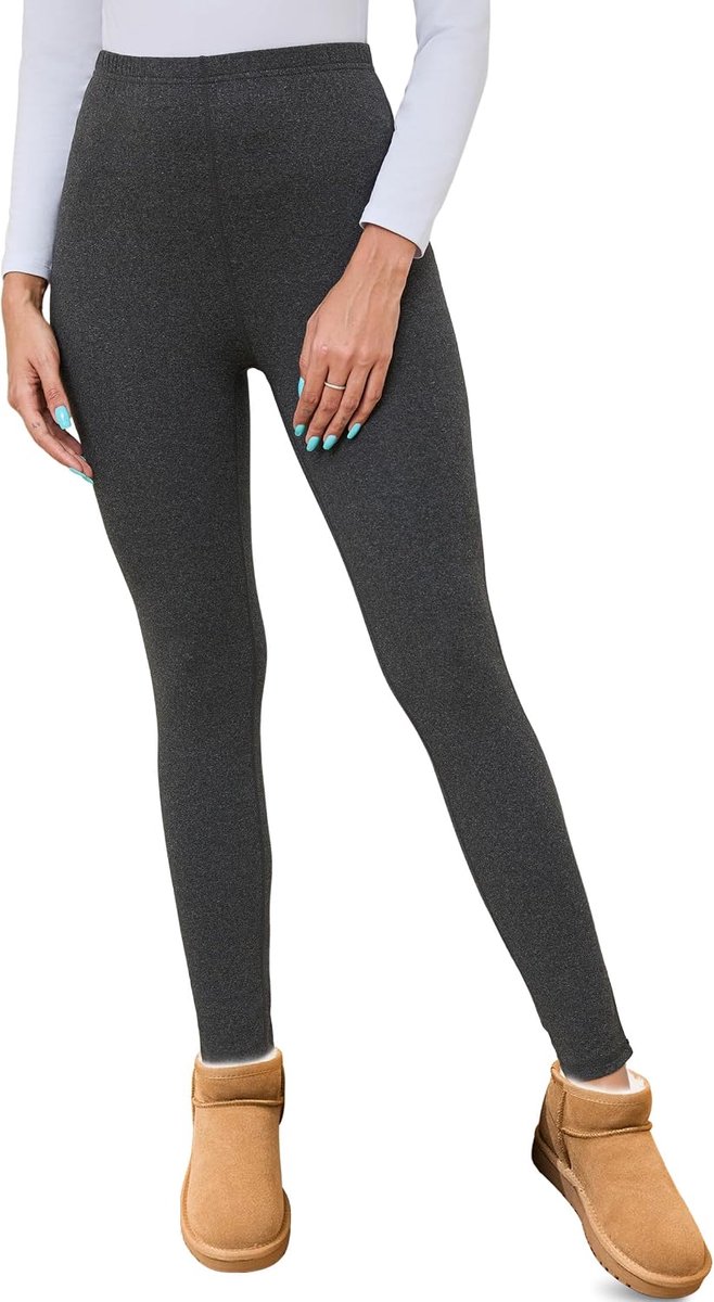 Thermoleggings S-3XL - fleece gevoerd - warm en elastisch - ideaal voor koude dagen - SnelShoppen
