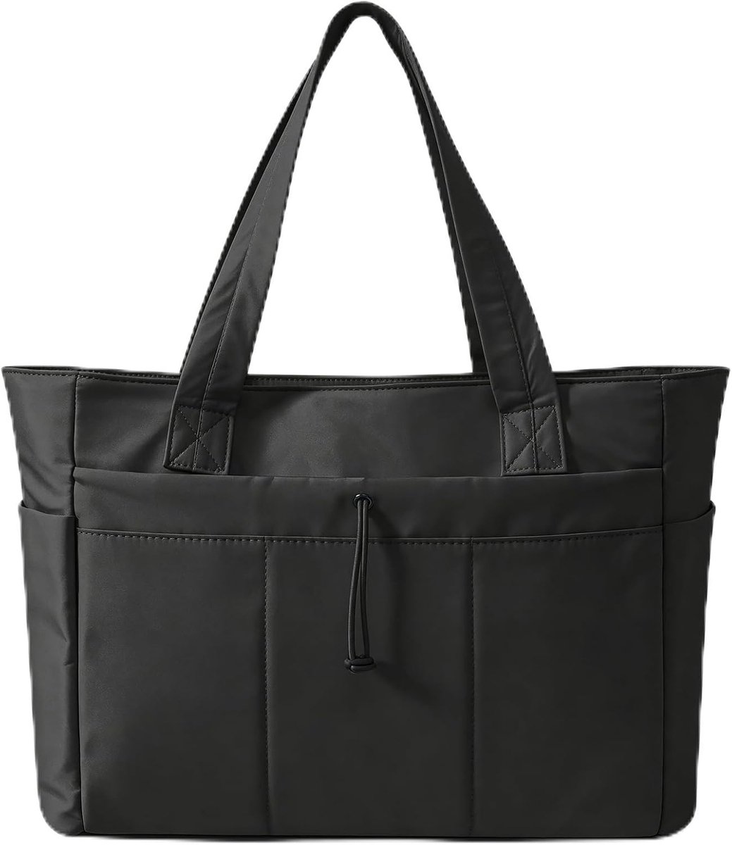 Shopper bag grote waterdichte laptop tas - lichtgewicht buffer - ideaal voor werk en studie - SnelShoppen