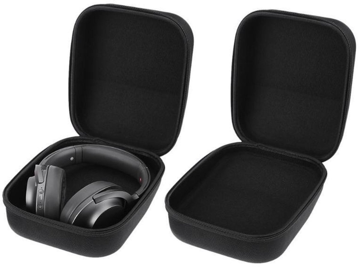 IRIS Versterkte Hoes voor Over-Ear Koptelefoon - Zwart