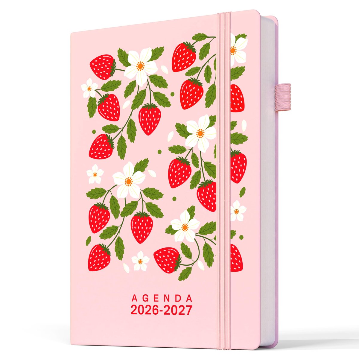 Agenda 2026-2027 - A5 - roze - weekplanner voor organisatie - ShopVlot