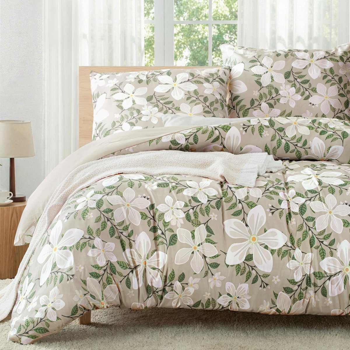 Dekbedovertrek 135 x 200 cm - Omkeerbaar microvezel - Ritssluiting - Comfortabel beddengoed - ShopVlot