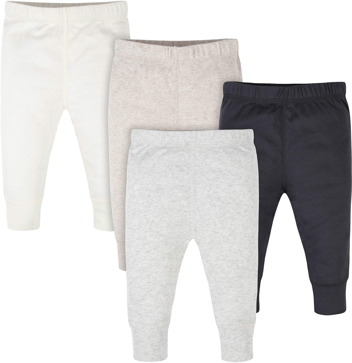 Broekjes voor baby jongens 4-pack - Mix en match - Blauwe streep - Comfortabel en stijlvol - ShopVlot