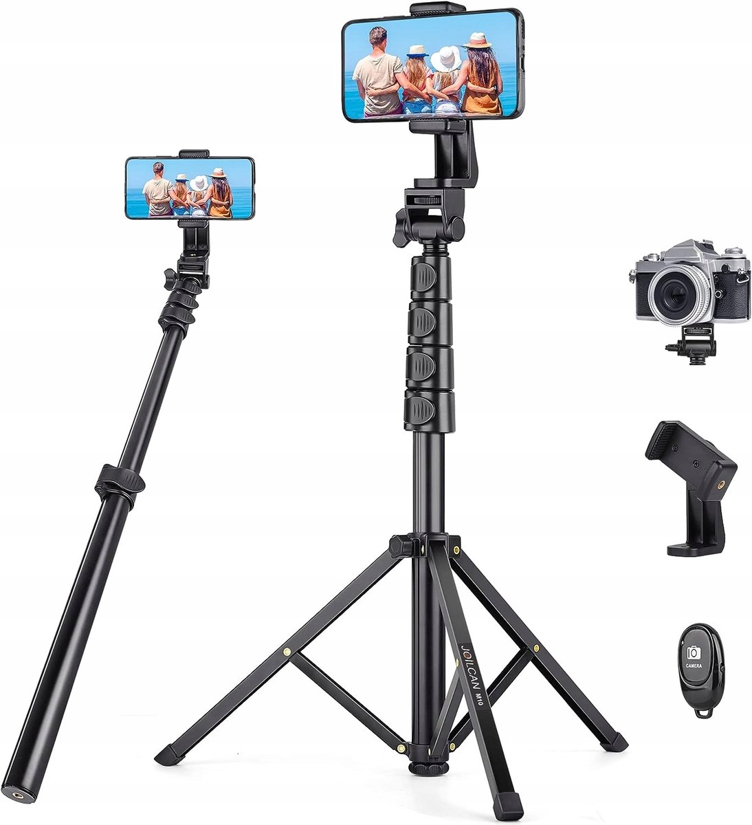Merkloos Statief 177 cm - Selfiestick & Camerastatief