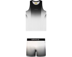 SUPAWEAR SPR Gradient Black/White Multipack 1x Singlet + 1x Shorts - MAAT S