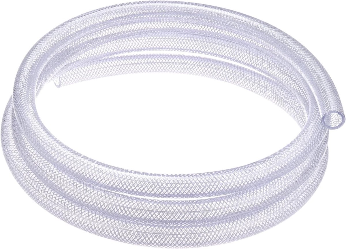 5/8" ID x 7/8" OD pvc-Buis, 10 Voet Hoge druk Gevlechte Duidelijke Flexibele pvc-Buizenstelsel voor Water, Olie, Luchtlijnen het Uitdelen