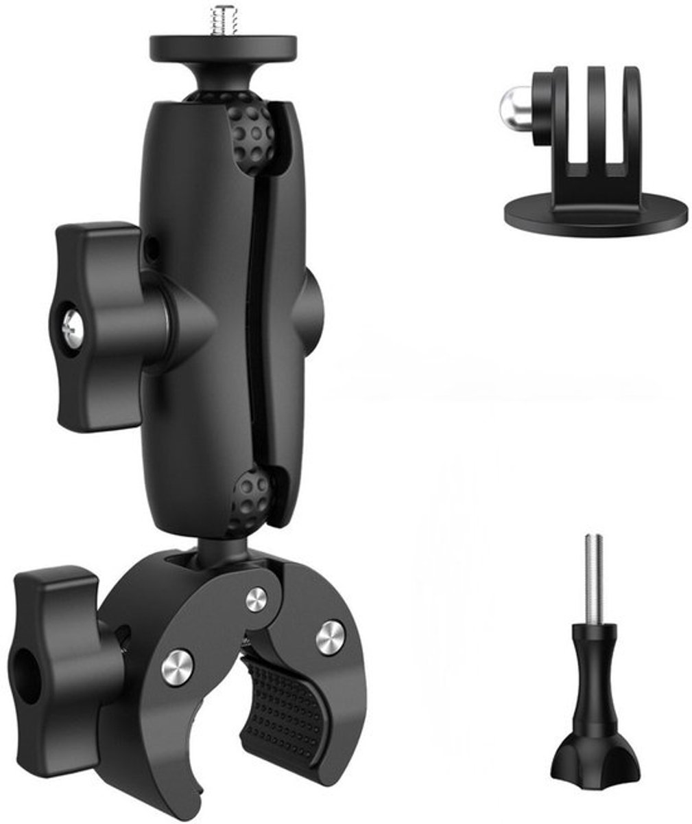 Geschikt voor 1/4" Schroef 360° Rotatie Magic Arm Klem Cilp Montage Adapter Geschikt voor GoPro DJI Camera