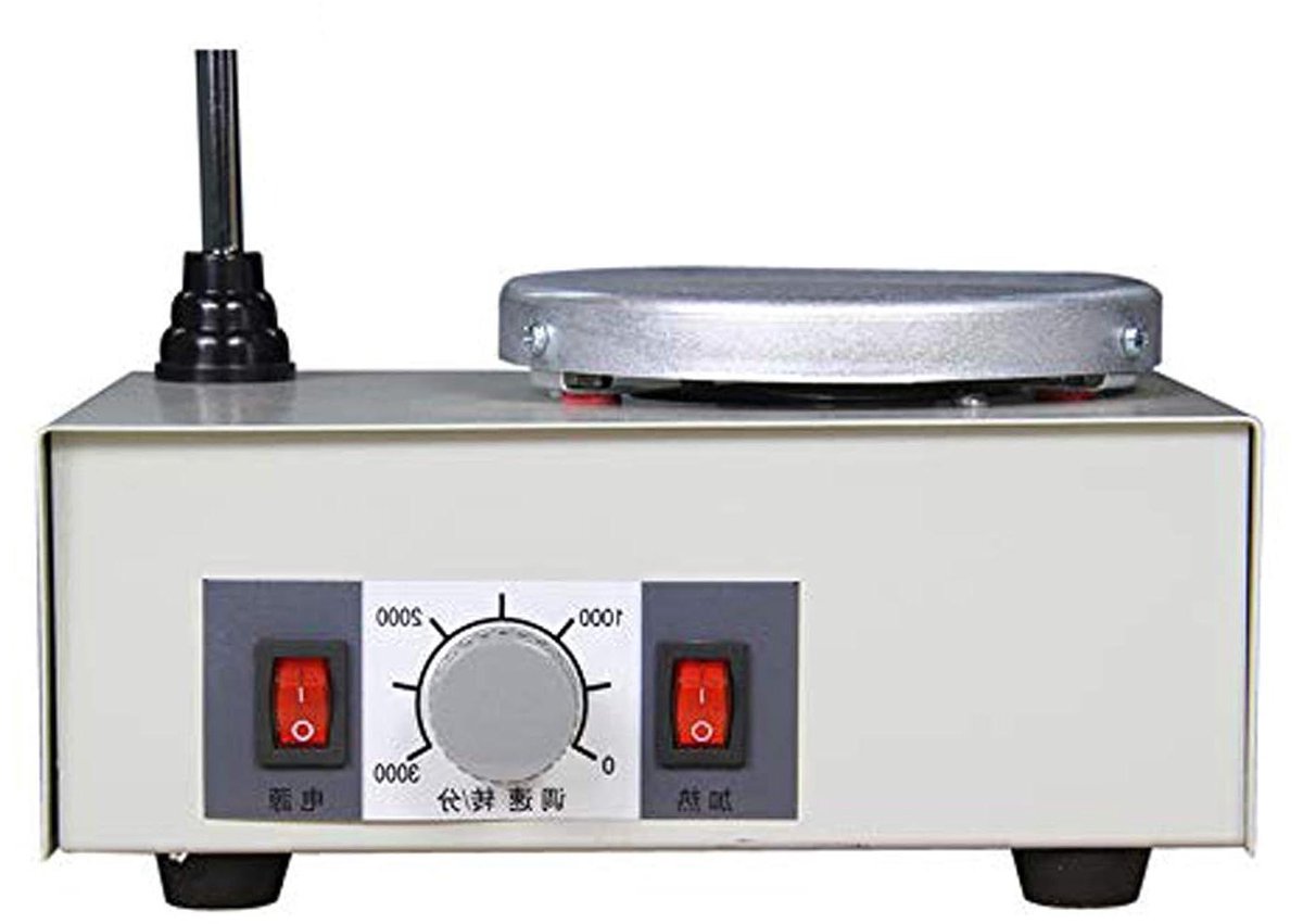 Magneetmixer Laboratorium - Magneetspinner Roerder - Vloeistoffen Mengen - Krachtige Motor - 0-2000 Tpm - Wit